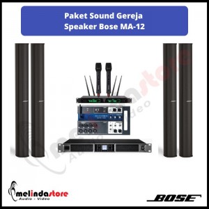 Paket Sound Gereja Speaker Bose MA-12 | 4 Speaker Paket Sound Gereja Speaker Bose MA-12 | 4 Speaker